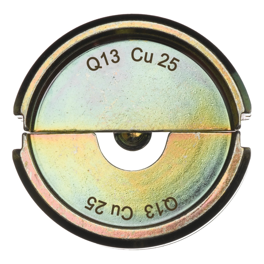 Mâchoires sertisseuses Q13 CU 25-1pc