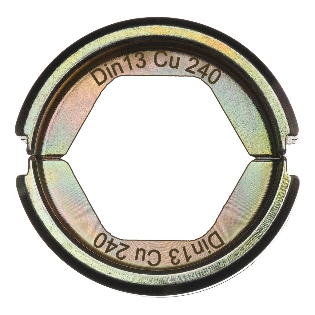 Mâchoires sertisseuses DIN13 Cu 240-1pc