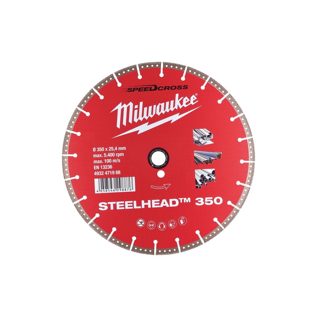disques diamant Speedcross DH STEELHEAD 350 - 1 pc