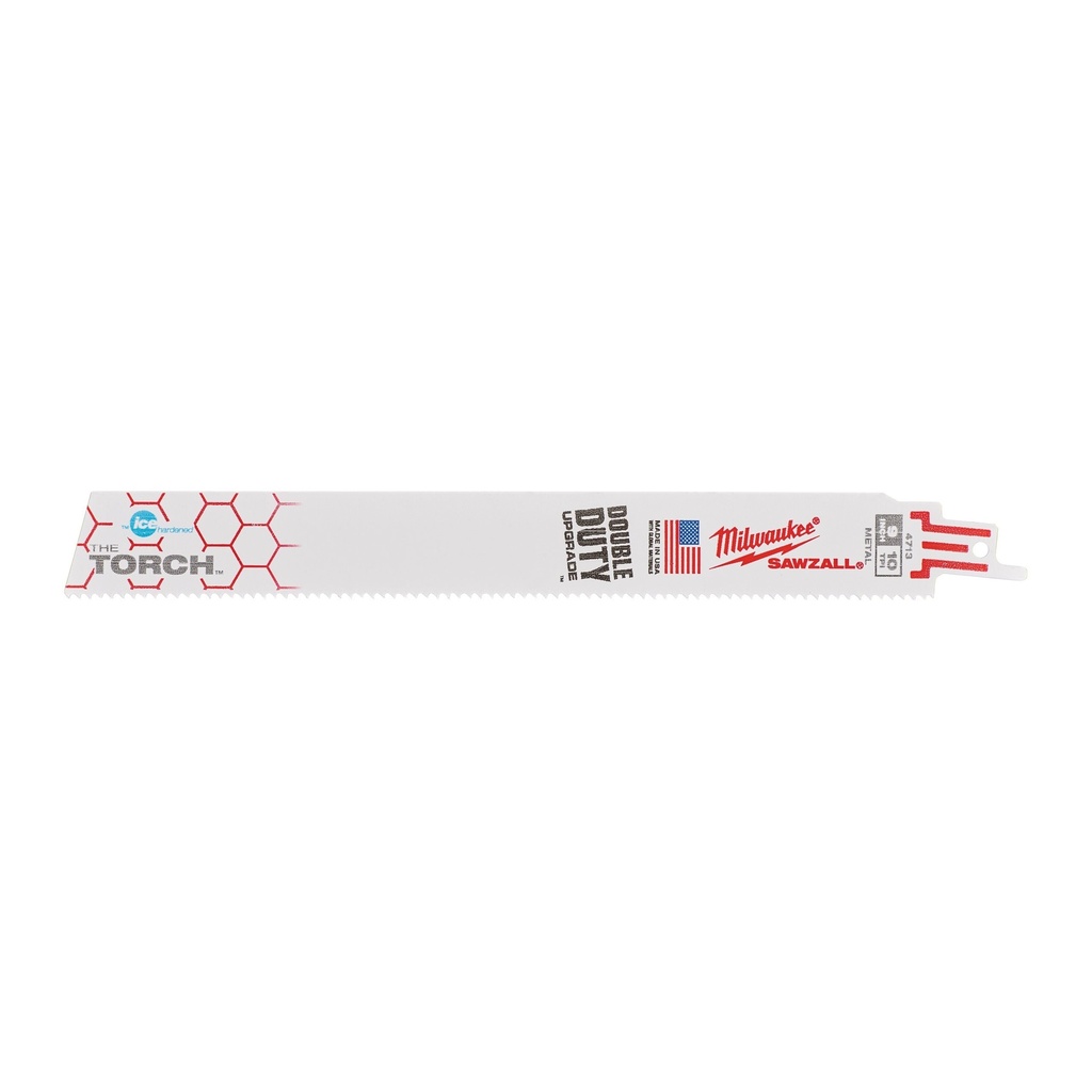 Lame de scie sabre Torch Ice Edge 230 mm x 10 Tpi (5 pcs)