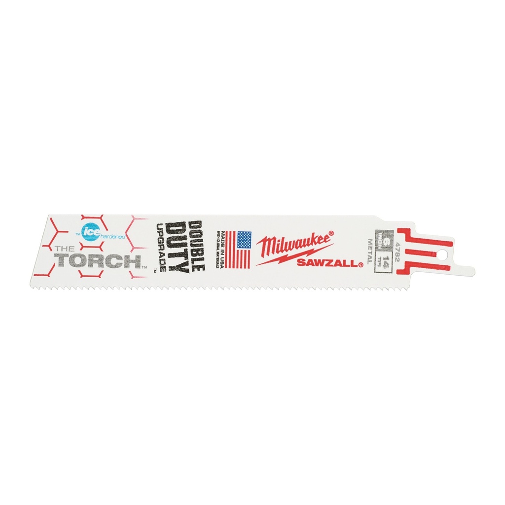 Lame de scie sabre Torch Ice Edge 150 mm x 14 Tpi (5 pcs)
