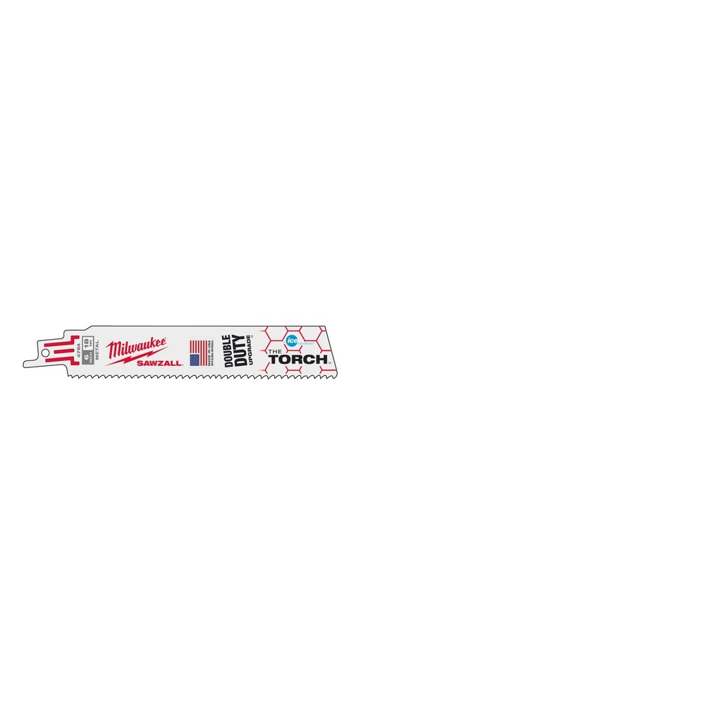 Lame de scie sabre Torch Ice Edge 150 mm x 18 Tpi (5 pcs)