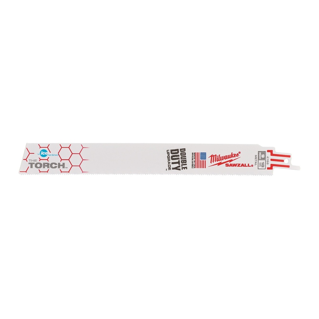 Lame de scie sabre Torch Ice Edge 230 mm x 18 Tpi (5 pcs)