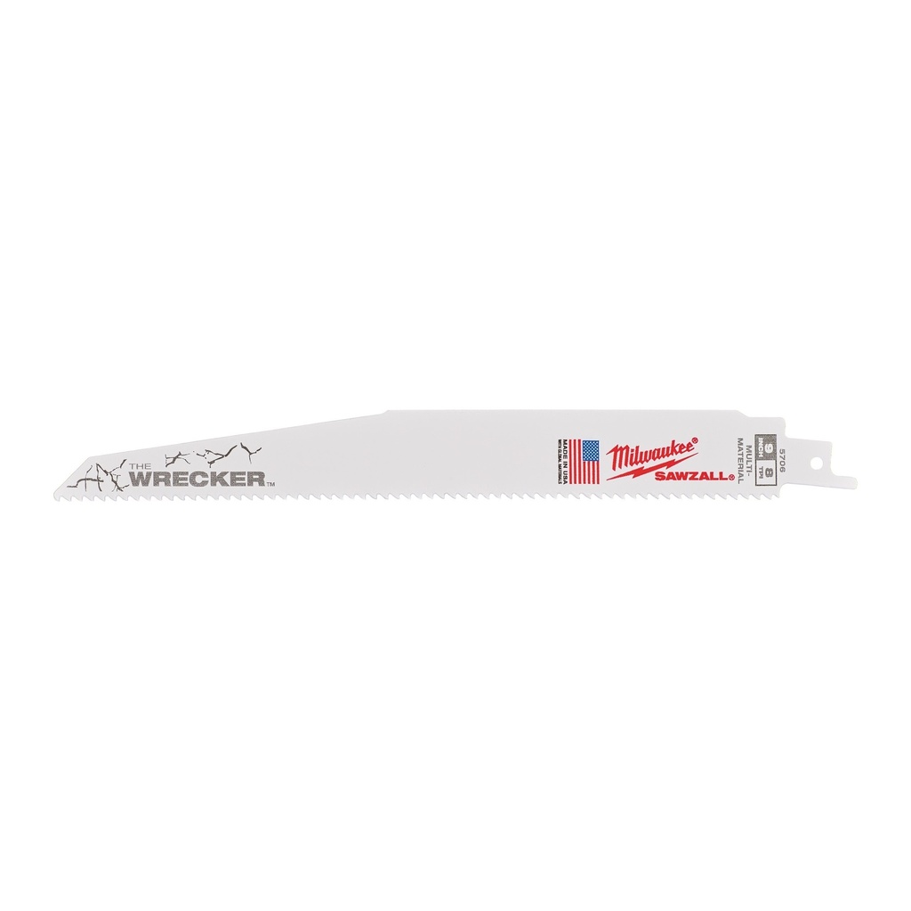 Lame de scie sabre The Wrecker 230 / 3,1 mm (5 pièces)
