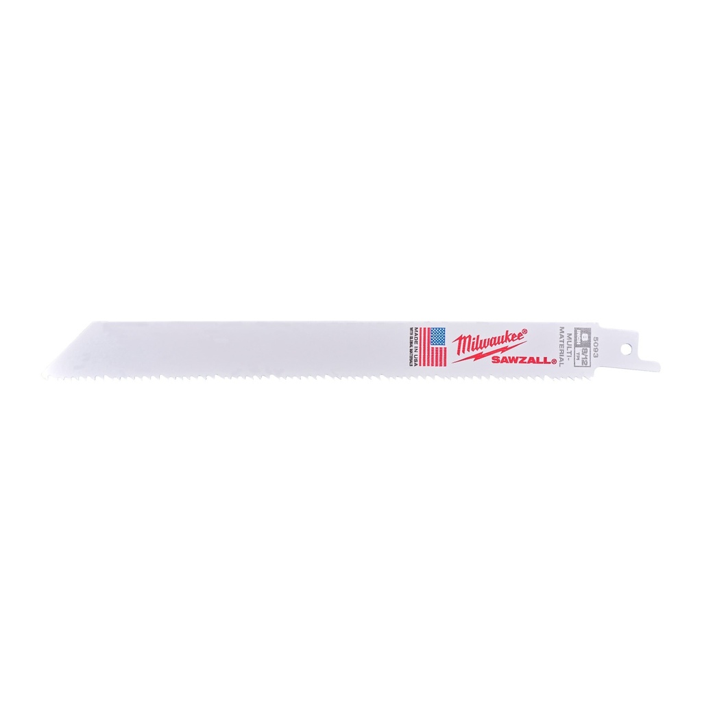 Lame de scie sabre 200 / 3,2 - 2,1 mm (500 pièces)