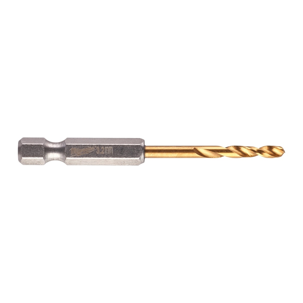 Foret à metal SHOCKWAVE™ HSS-G Ti. 3.2mm -2pcs