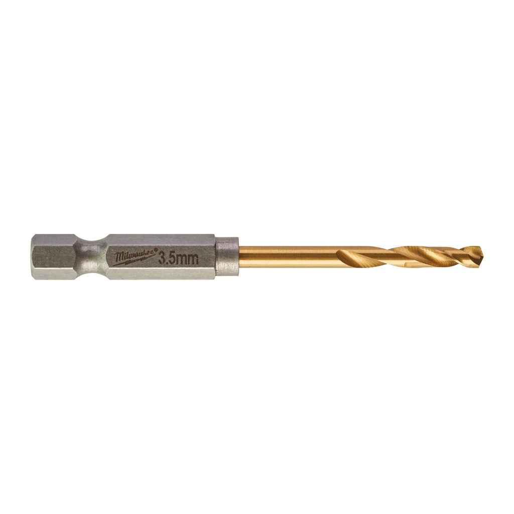 Foret à metal SHOCKWAVE™ HSS-G Ti. 3.5mm -2pcs