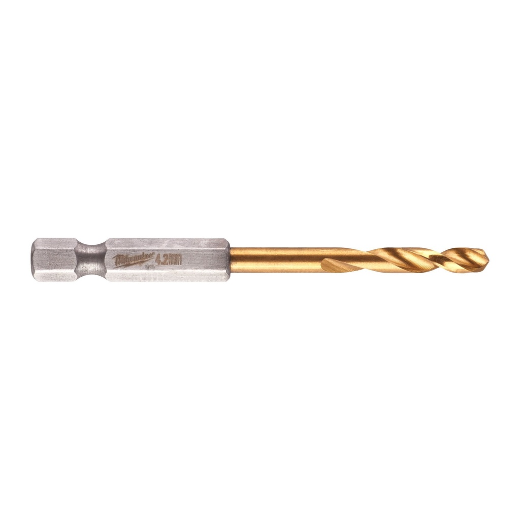 Foret à metal SHOCKWAVE™ HSS-G Ti. 4.2mm -1pc