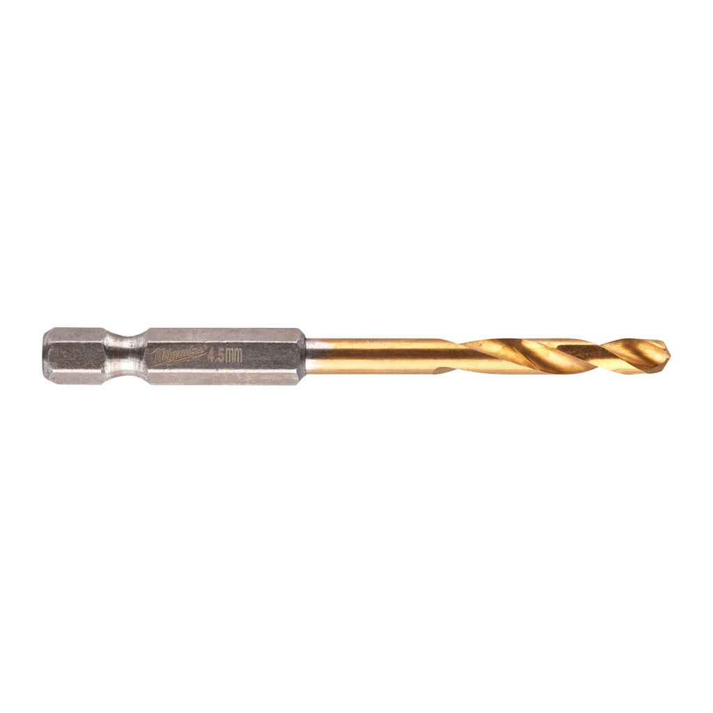 Foret à metal SHOCKWAVE™ HSS-G Ti. 4.5mm -1pc