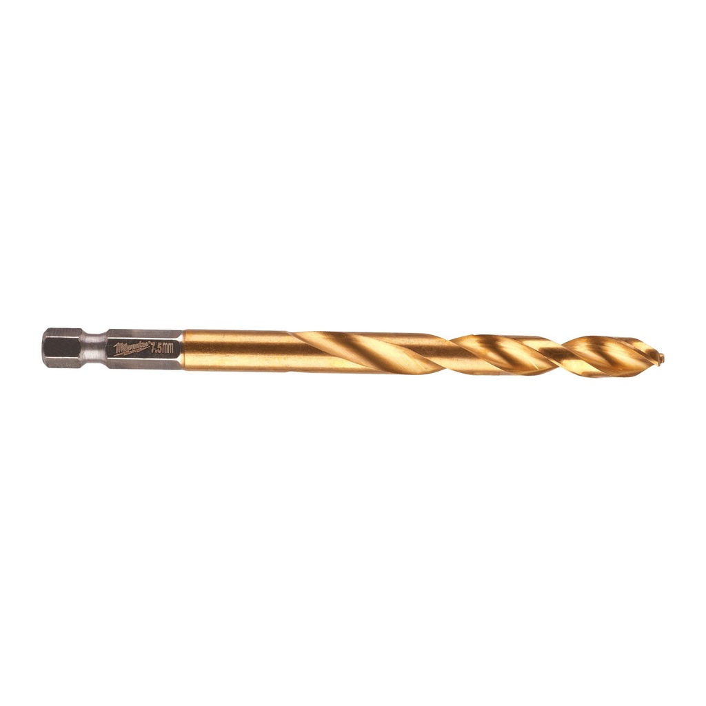 Foret à metal SHOCKWAVE™ HSS-G Ti. 7.5mm -1pc