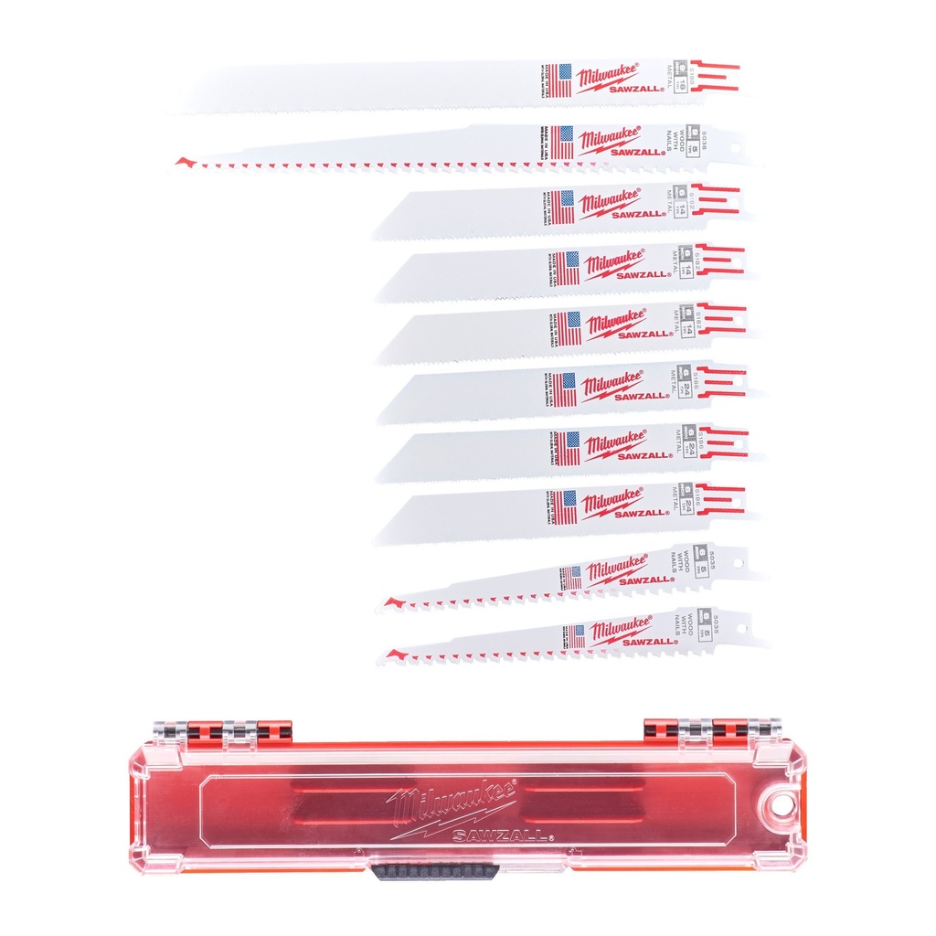 Coffrets lames de scies sabre - 10pcs