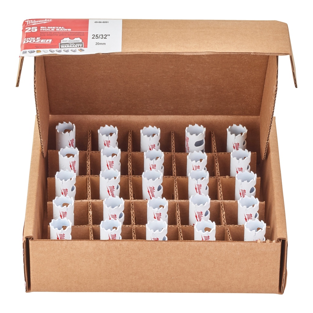 Scie cloche HOLE DOZER™ 4/6-20 mm -1pc (25)