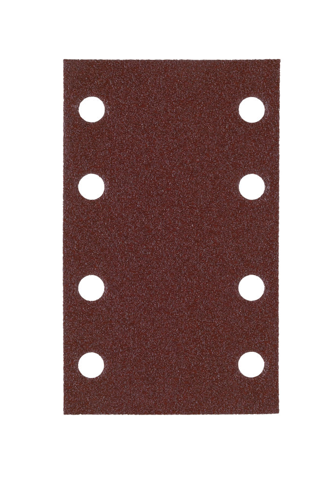 Papier abrasif, Velcro 80 x 133 mm, grain 60 (10 pièces)