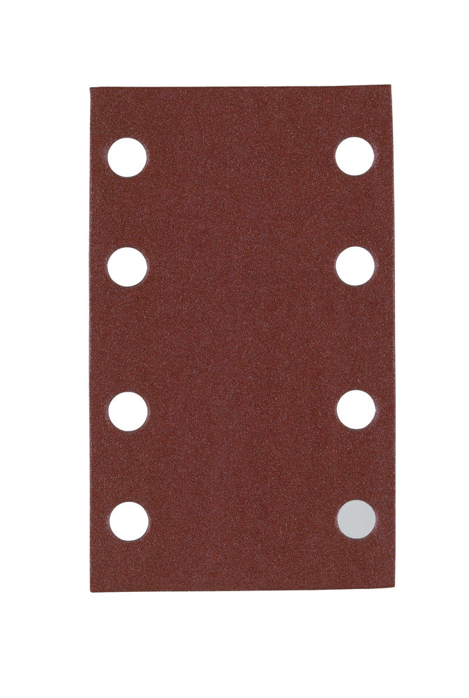 Papier abrasif, Velcro 80 x 133 mm, grain 120 (10 pièces)