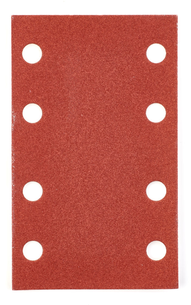 Papier abrasif, Velcro 80 x 133 mm, grain 180 (10 pièces)