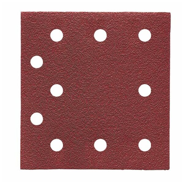 Feuilles abrasives 107 x 115 mm, K60 (10 stuks)
