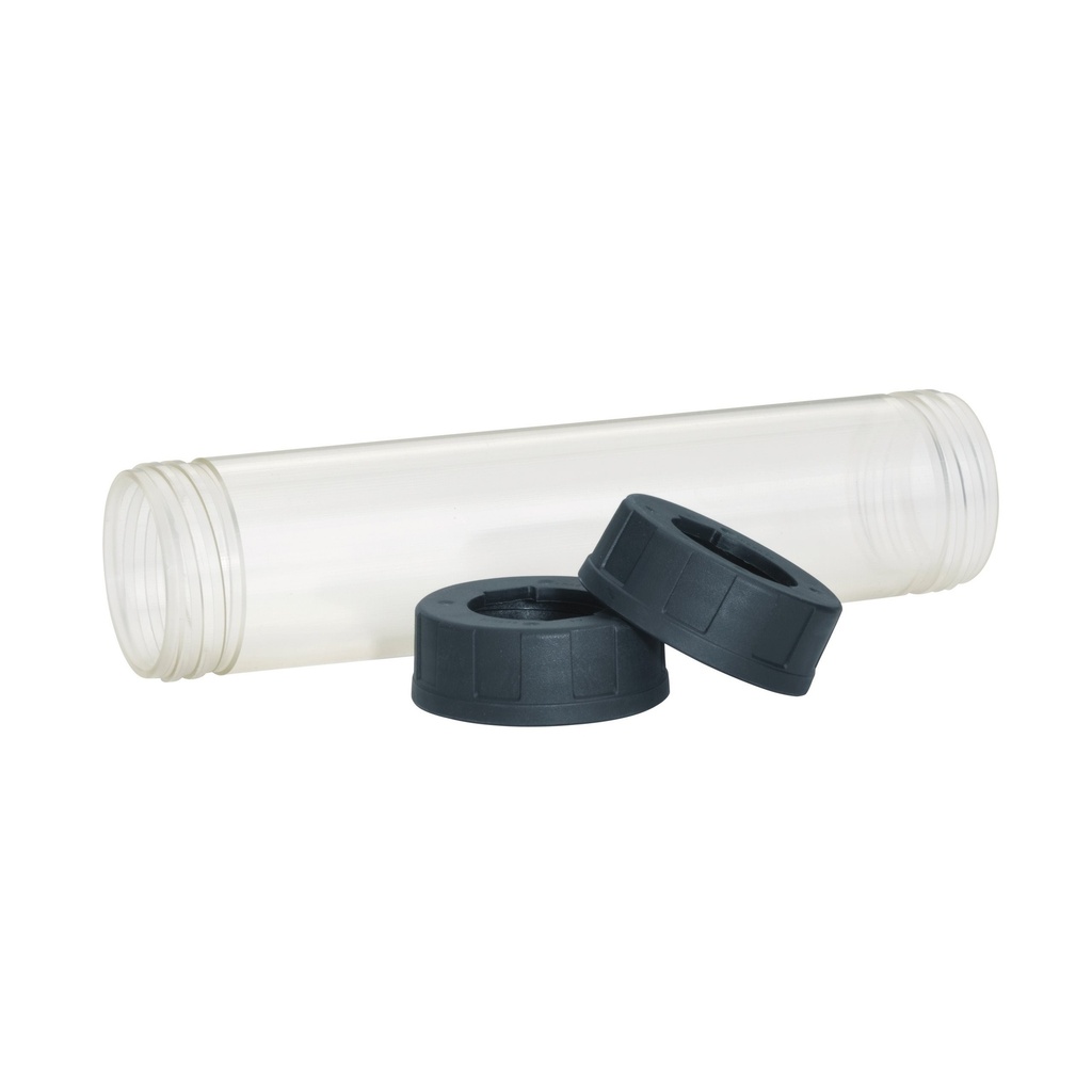 400 ml récepteur cartoucher transparante