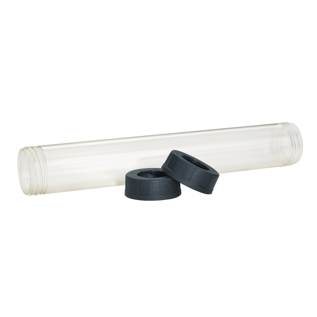 600 ml récepteur cartoucher transparante