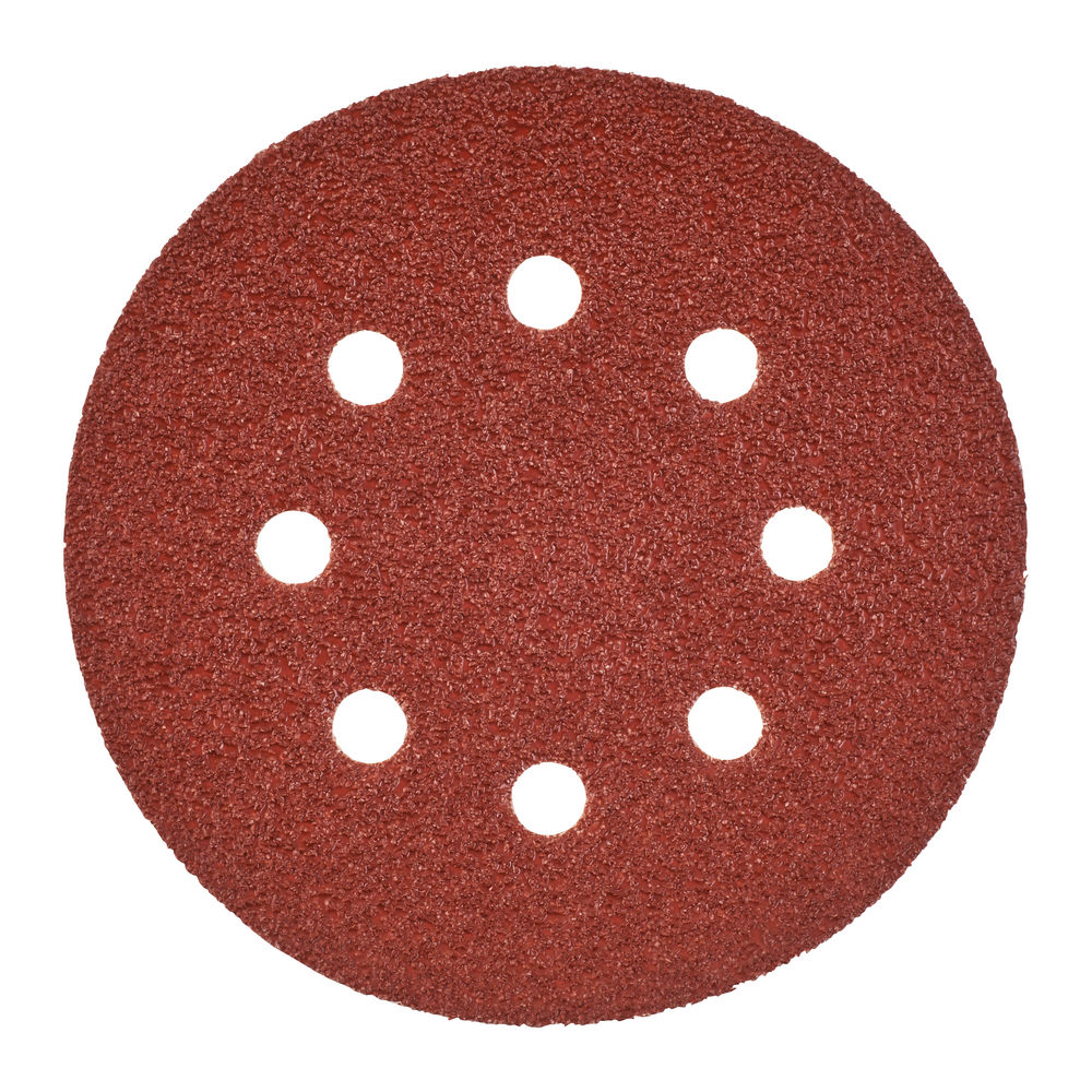 Papier abrasif Velcro 125 mm, grain 40 (25 pièces)