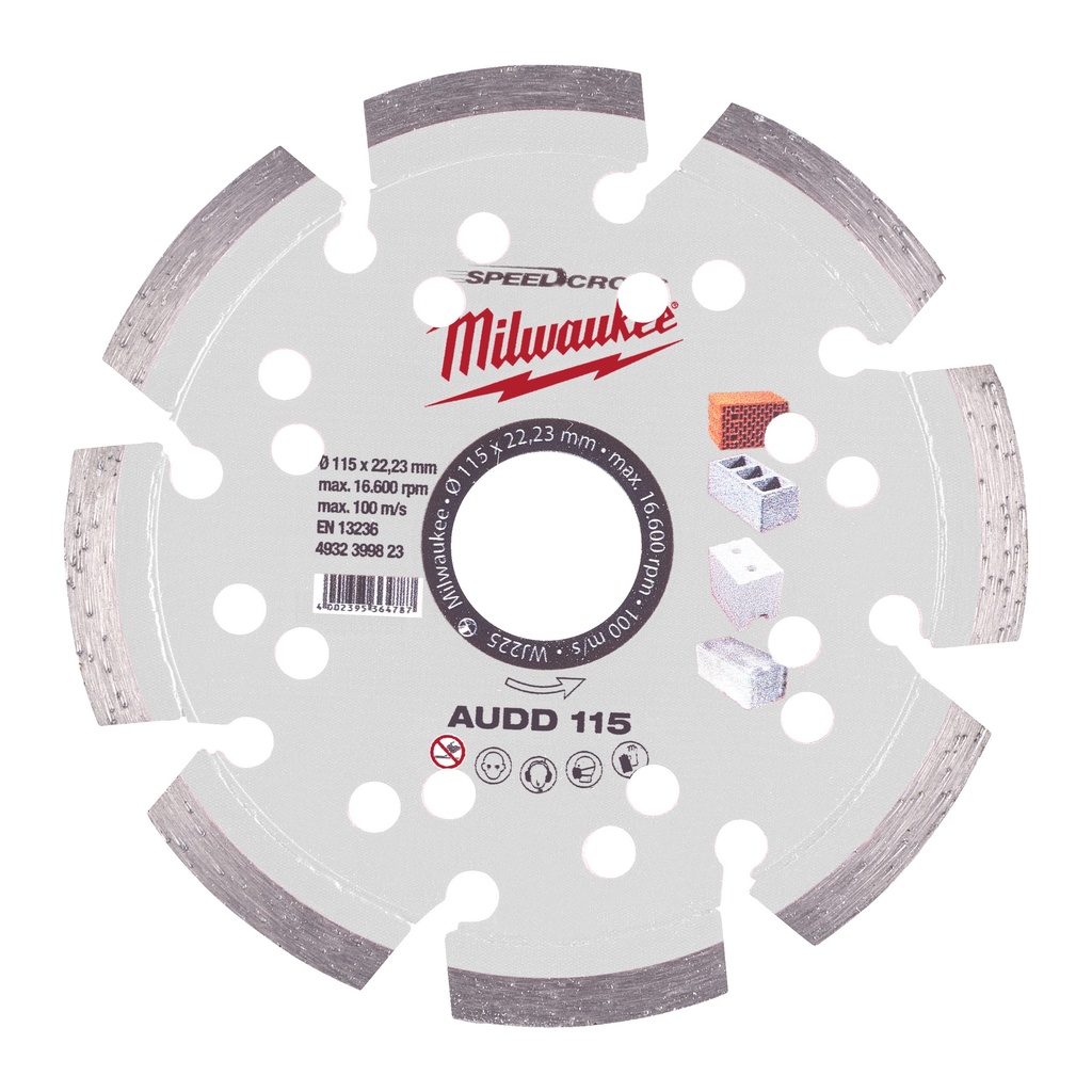 SpeedCross disque diamant AUDD 115