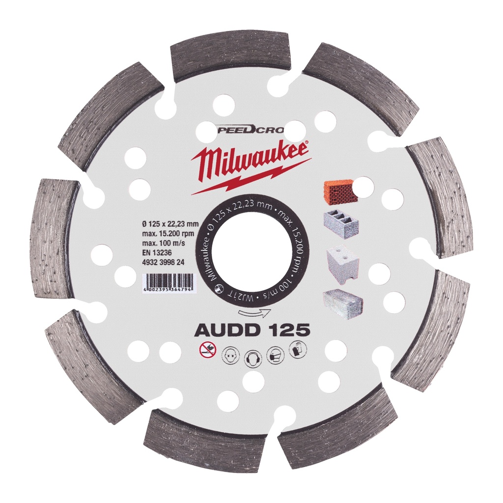 SpeedCross disque diamant AUDD 125