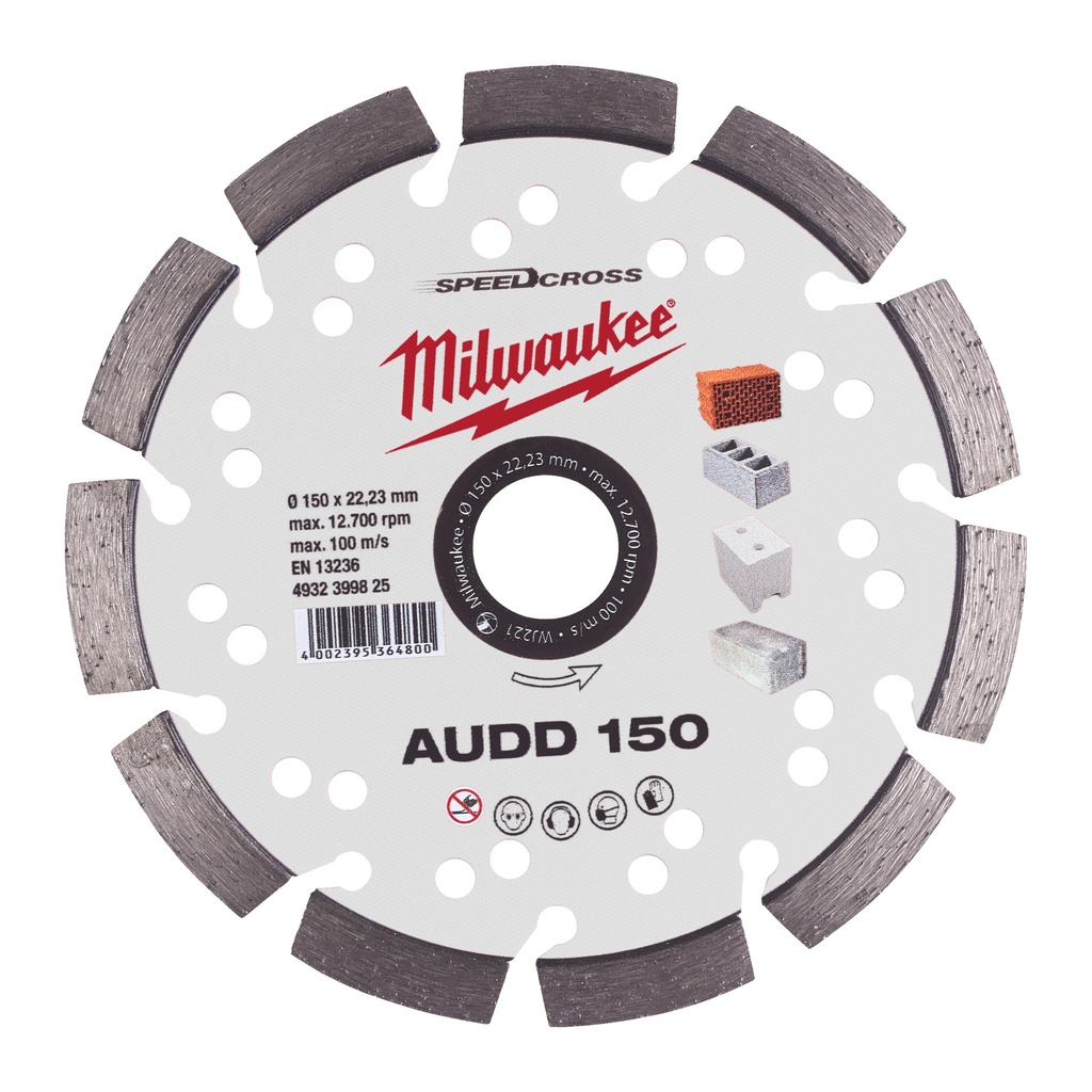 SpeedCross disque diamant AUDD 150