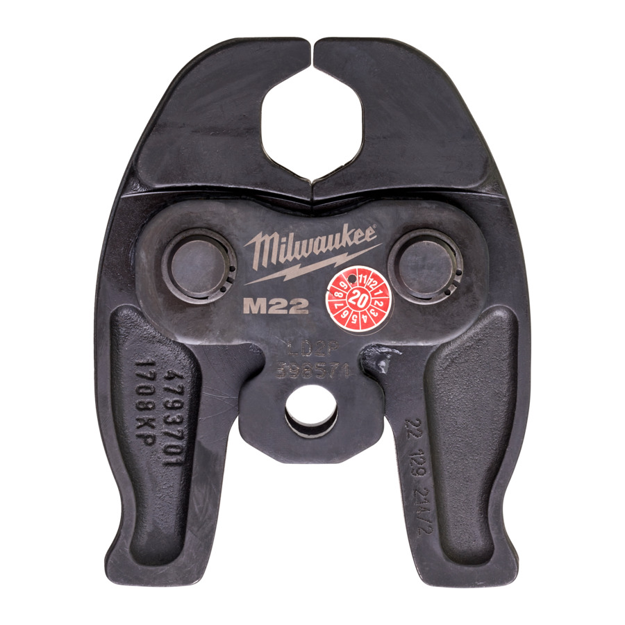 Profilé de mâchoire J12-M22 pour outils de presse 12V