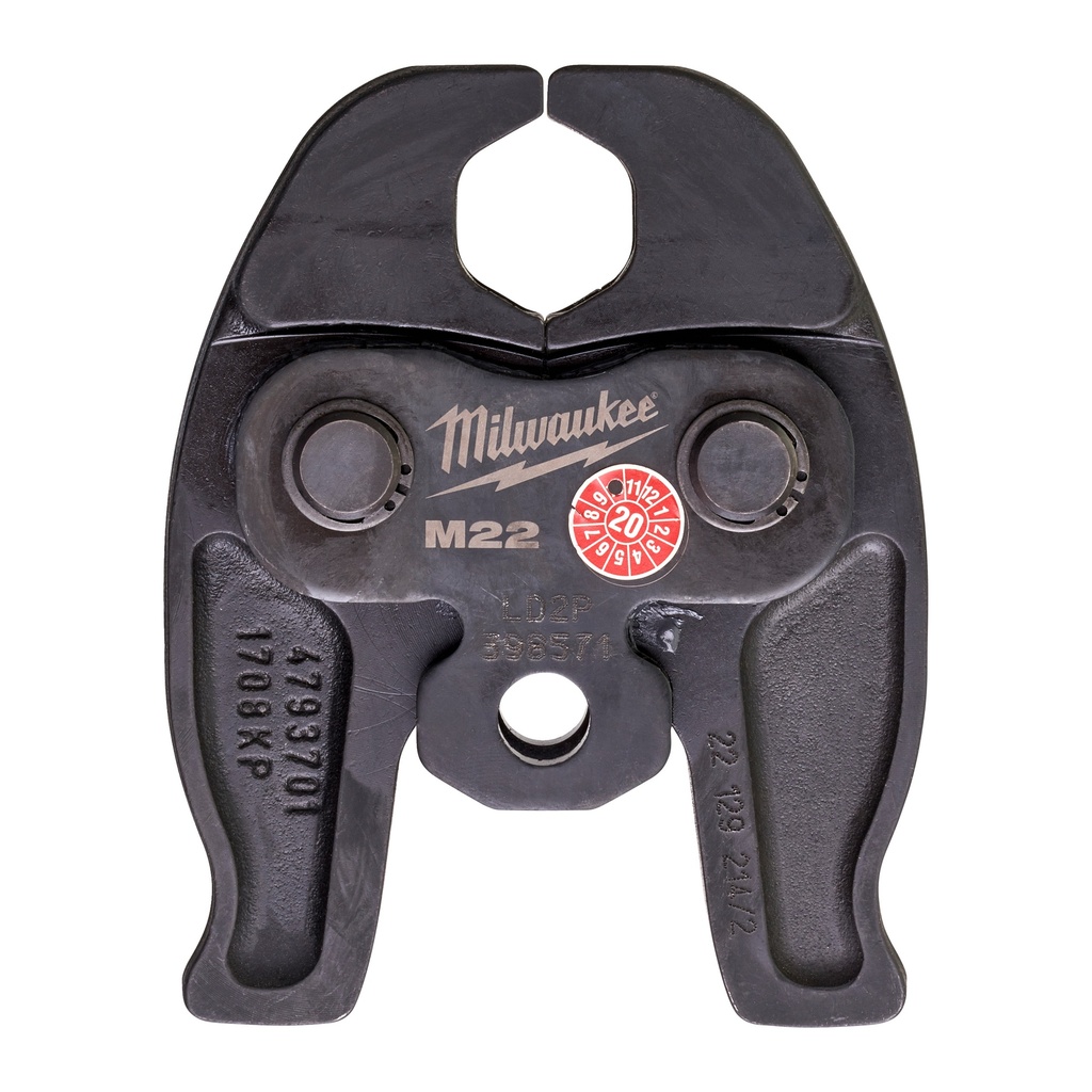 Profilé de mâchoire J12-M22 pour outils de presse 12V