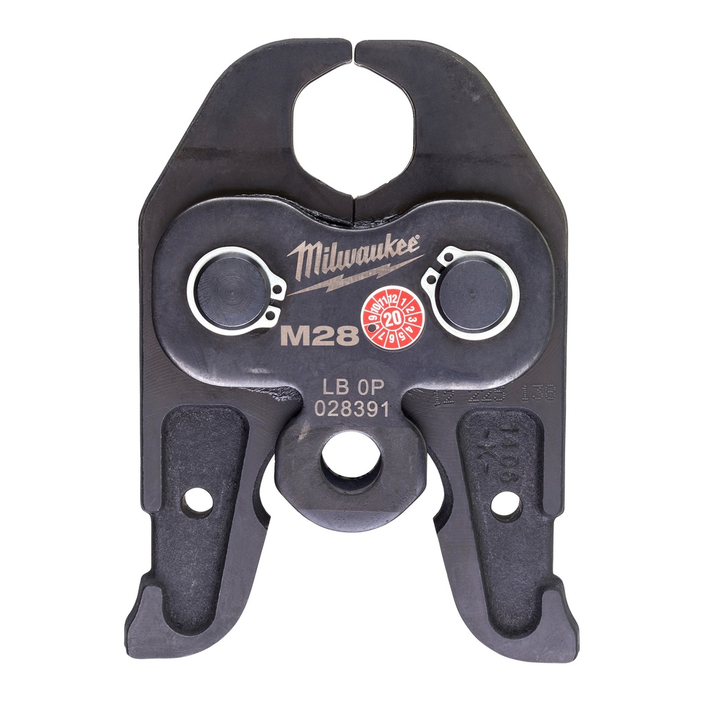 Profilé de mâchoire J18-M28 pour outils de presse 18V