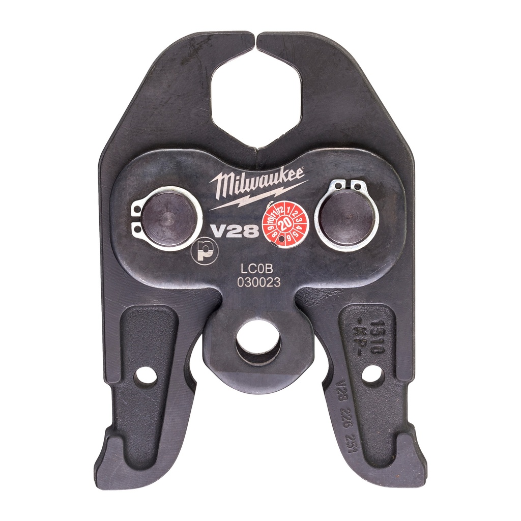 Profilé de mâchoire J18-V28 pour outils de presse 18V