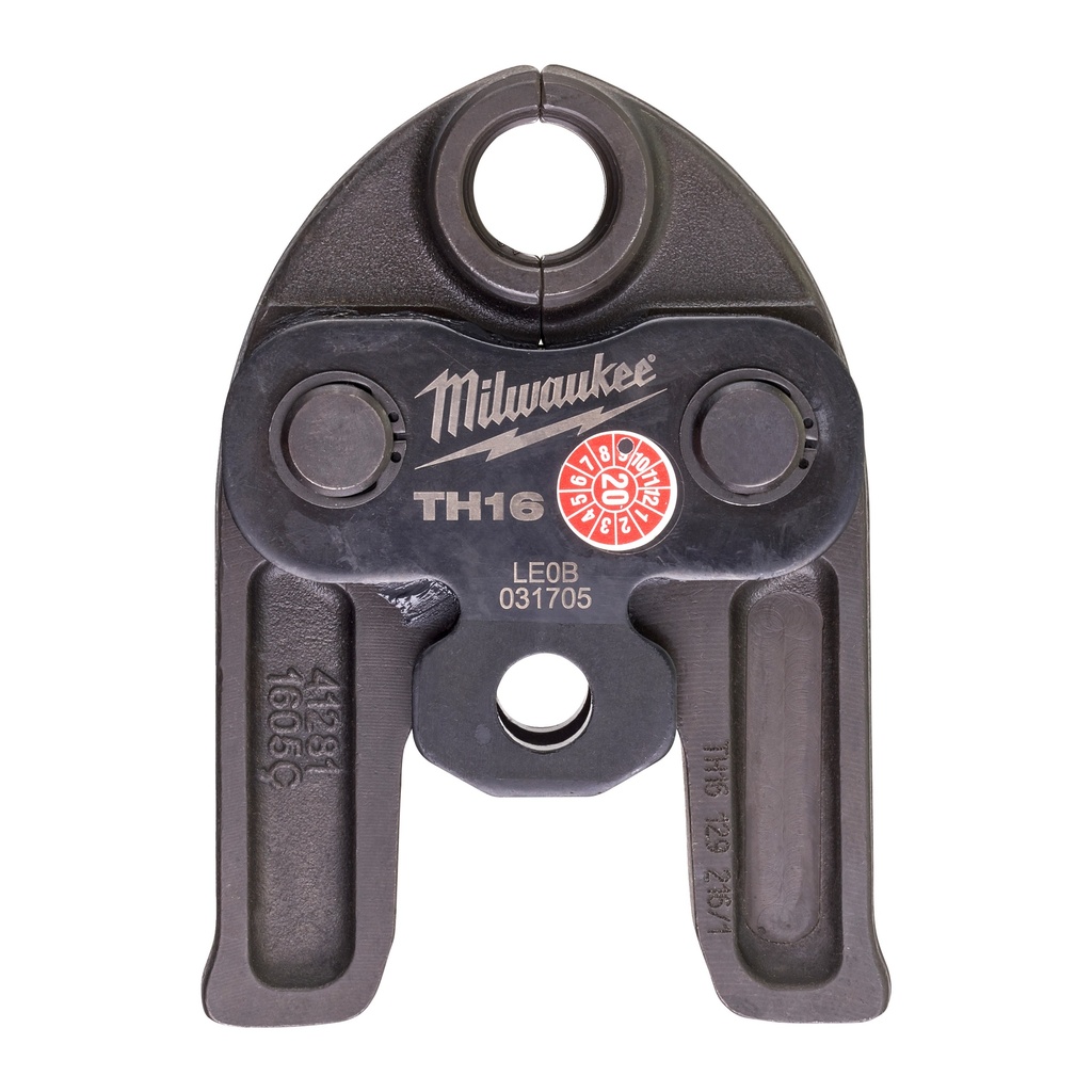 Profilé de mâchoire J12-TH16 pour outils de presse 12V