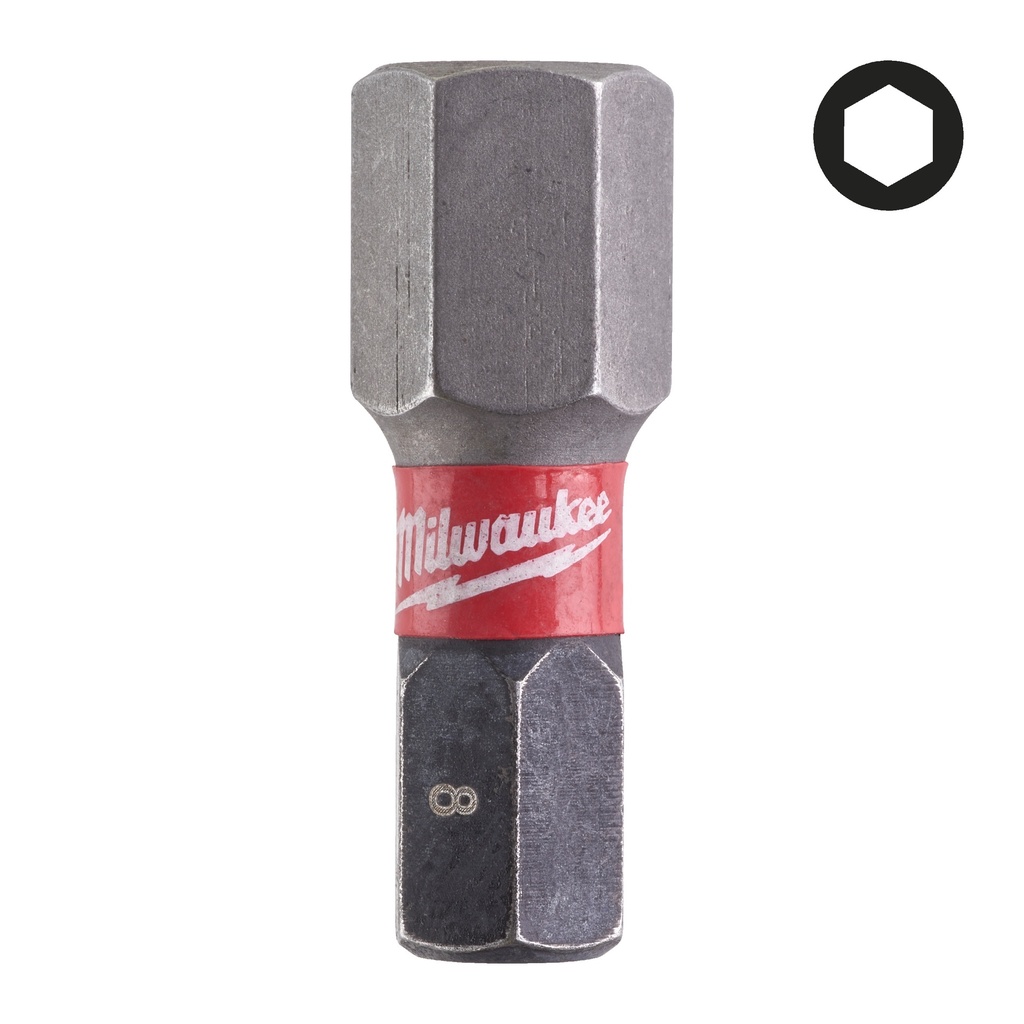 SHOCKWAVE™ Gen II Hex8 25mm 2pc