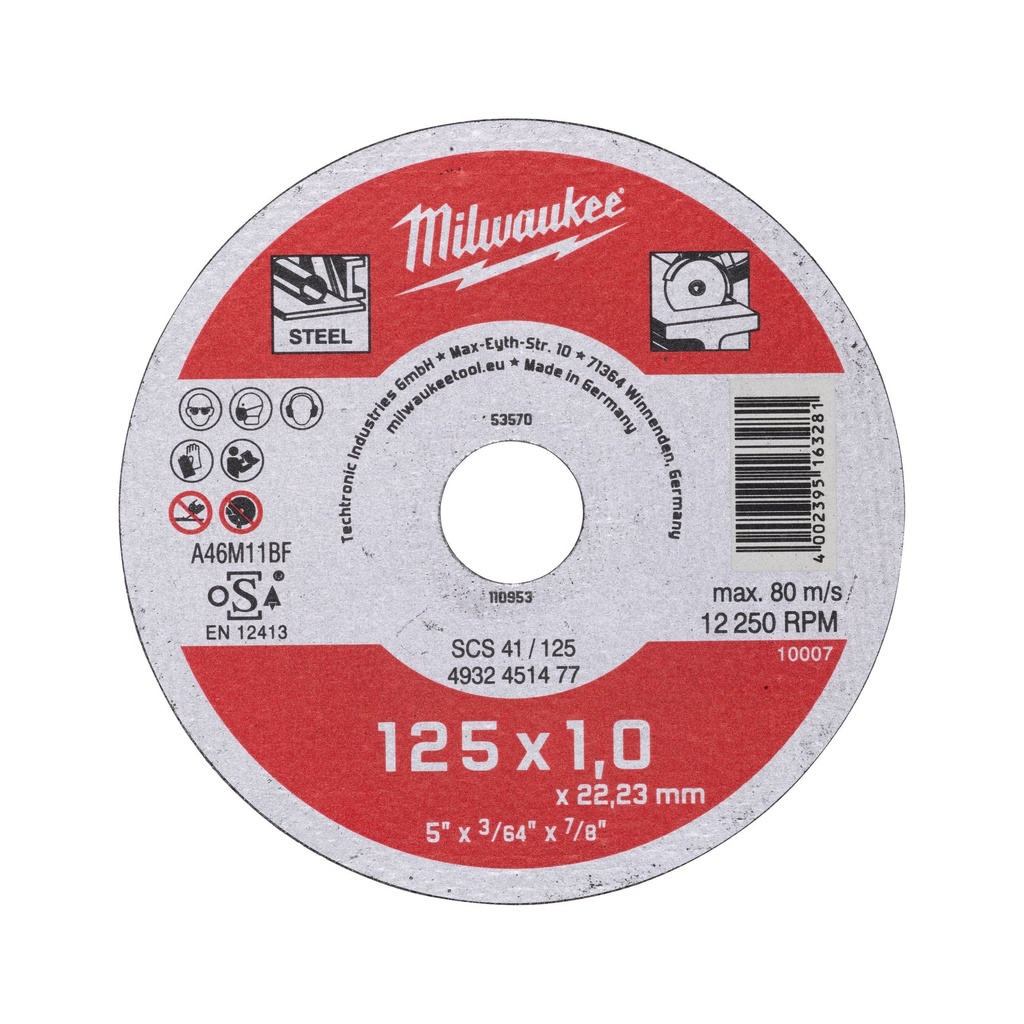 Disques à tronçonner SCS 41/125 (1)