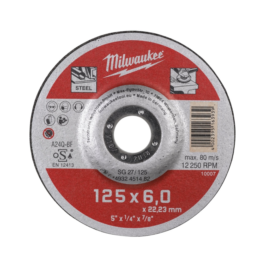 Disques à ébarber SG 27/125 (6)