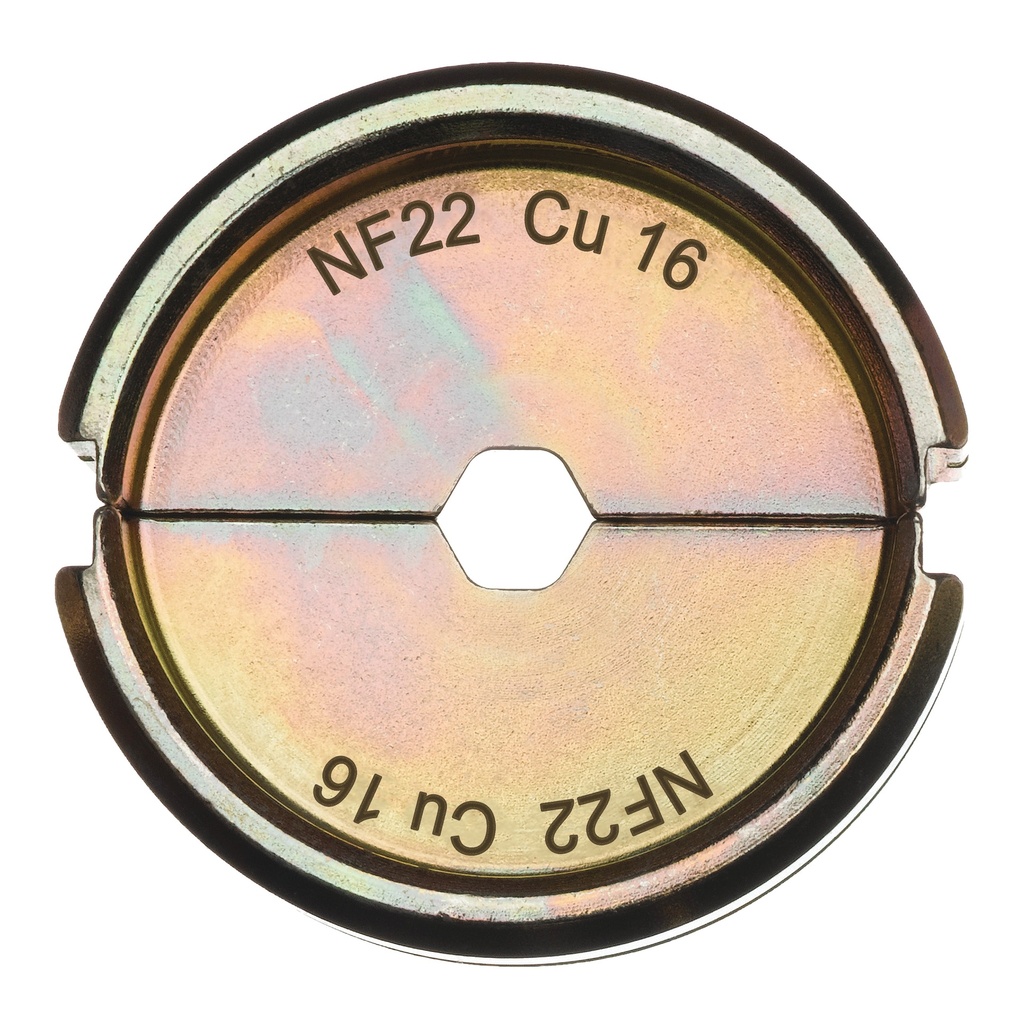 Mâchoires sertisseuses NF22 Cu 16