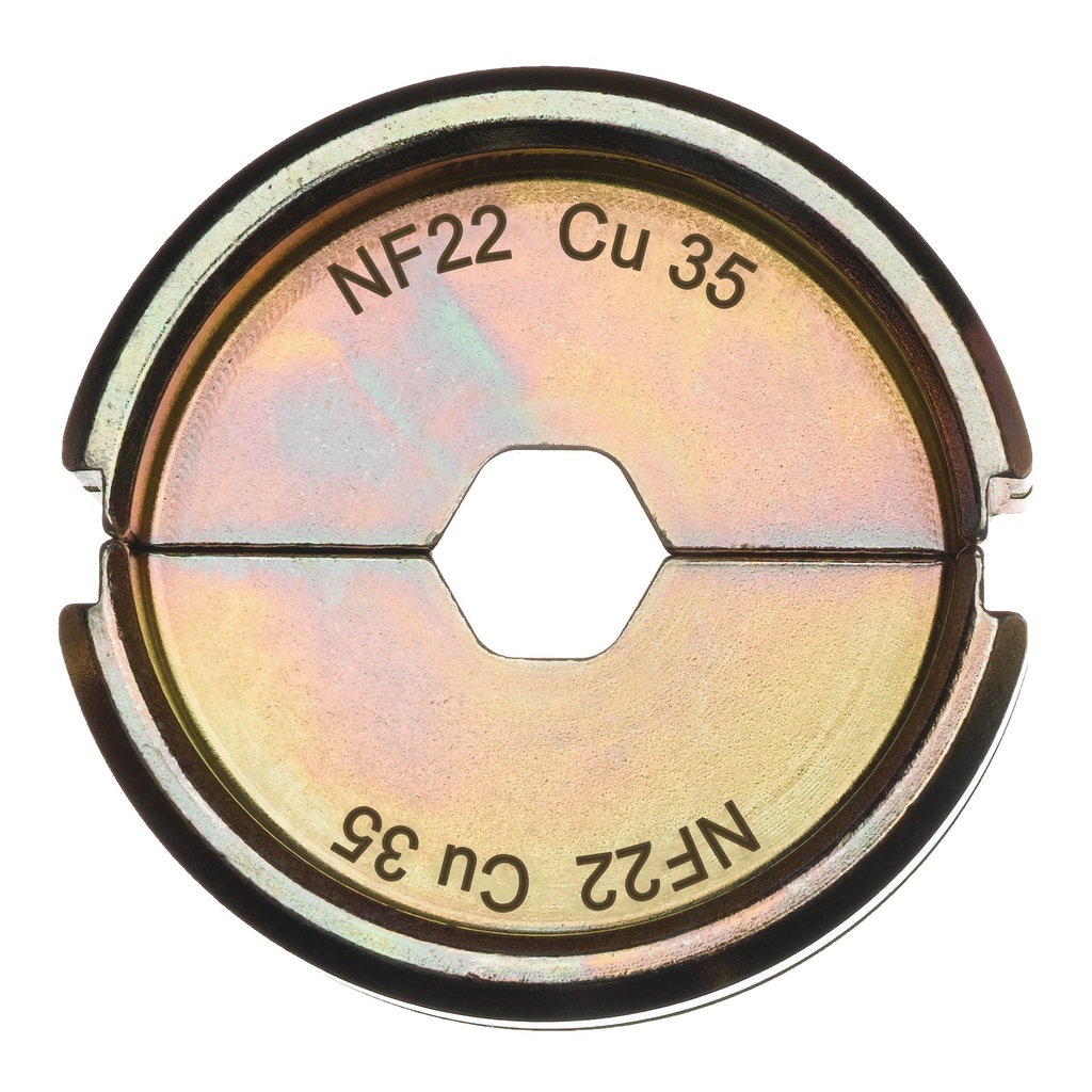 Mâchoires sertisseuses NF22 Cu 35