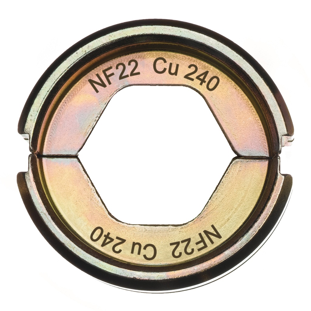 Mâchoires sertisseuses NF22 Cu 240