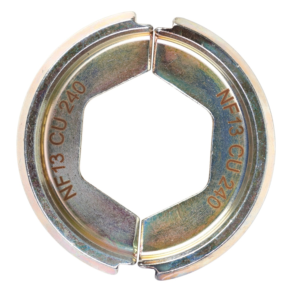 Mâchoires sertisseuses NF13 Cu 240-1pc