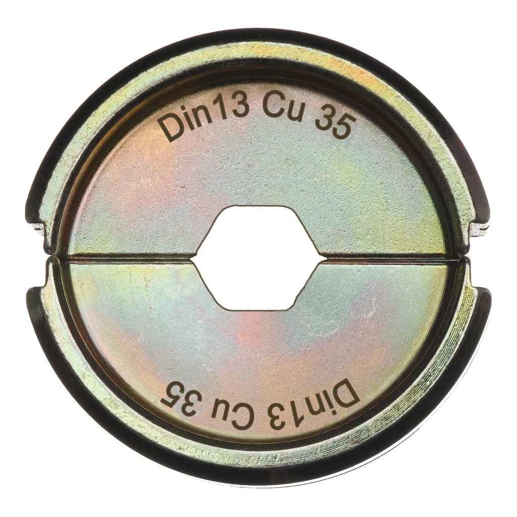 Mâchoires sertisseuses DIN13 Cu 35-1pc