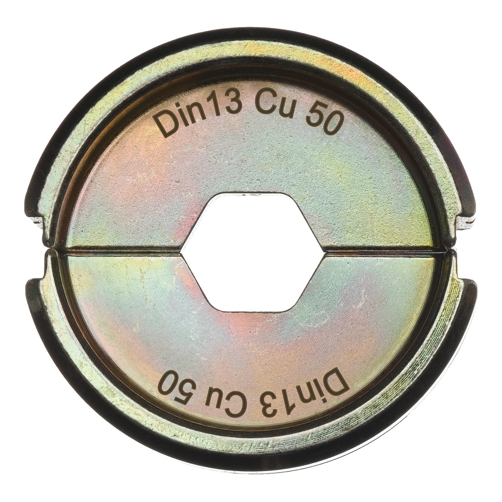 Mâchoires sertisseuses DIN13 Cu 50-1pc