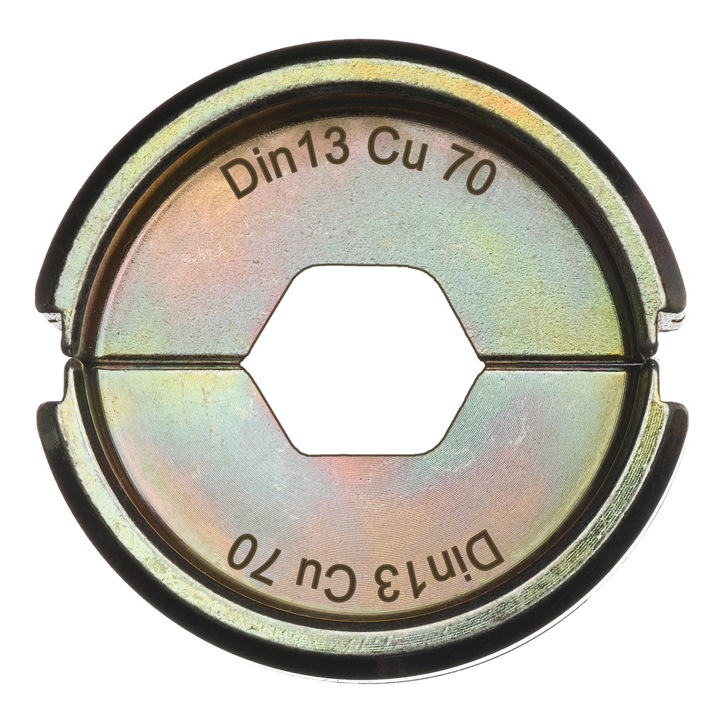 Mâchoires sertisseuses DIN13 Cu 70-1pc