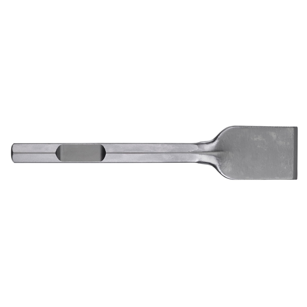 28 mm Hex 400 x 80mm Burin large plat -1pc