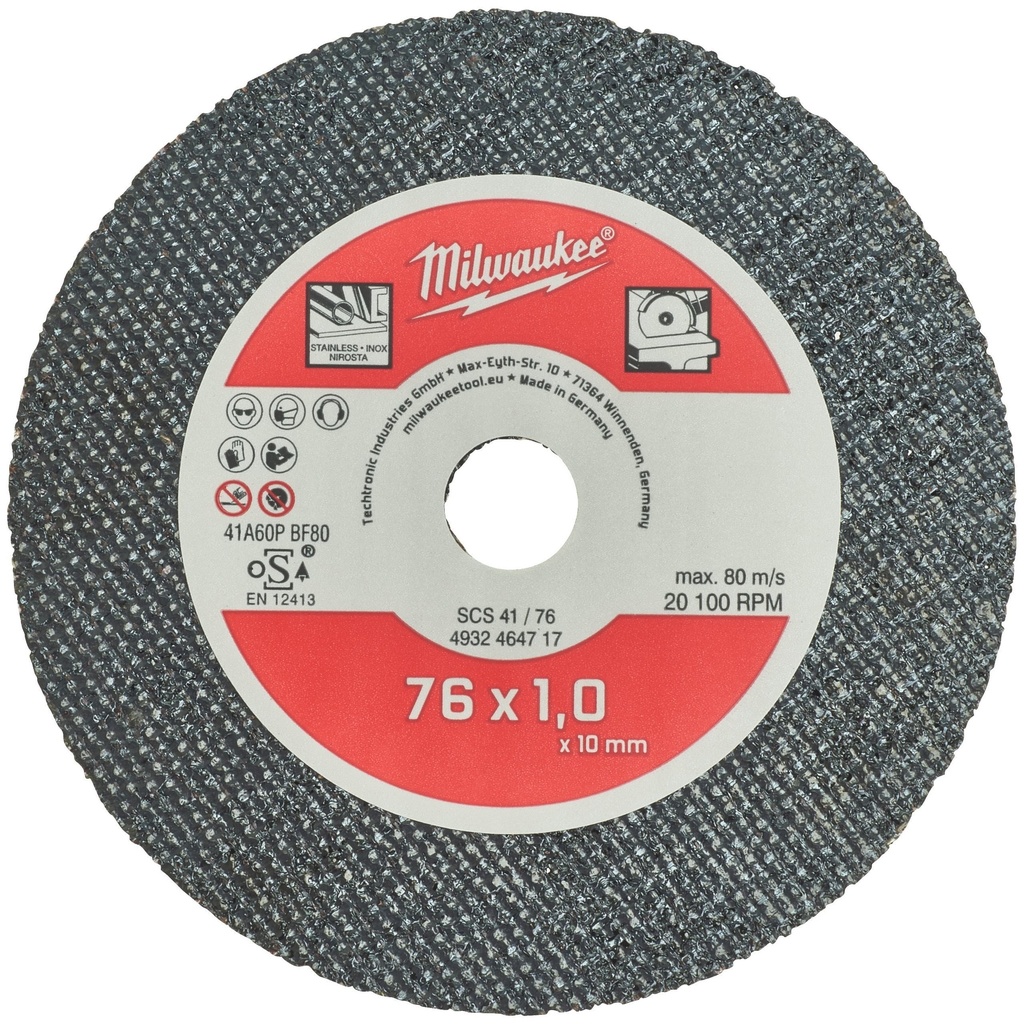 Cutting Disc SCS41 / 76 - 5pc