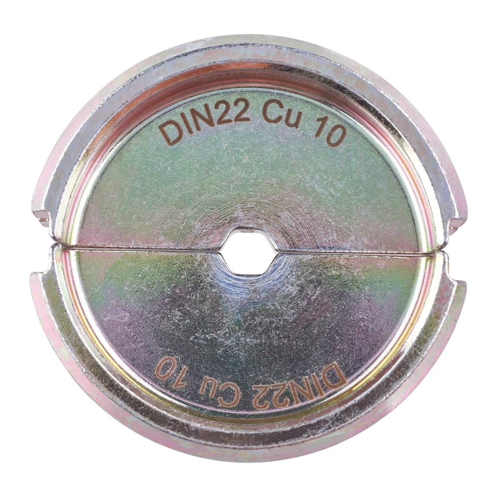 Matrice de sertisage DIN22 Cu 10 - M18HCCT -1PC