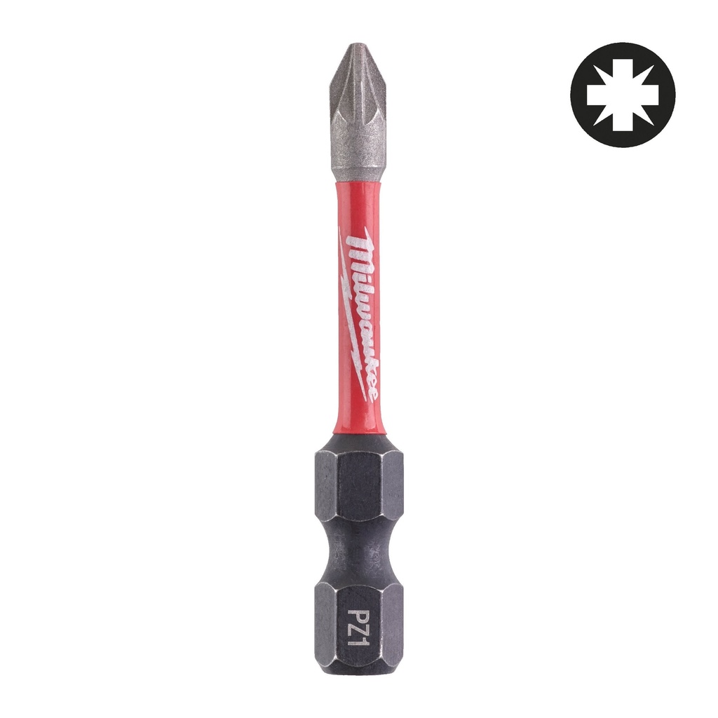 Embout de vissage SHOCKWAVE™ PZ1 50mm-1pc