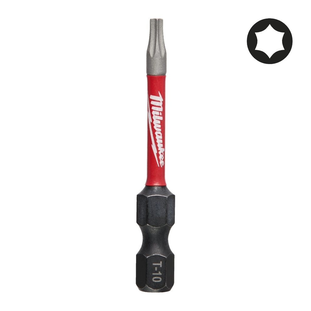 Embout de vissage SHOCKWAVE™ TX10 50mm-1pc