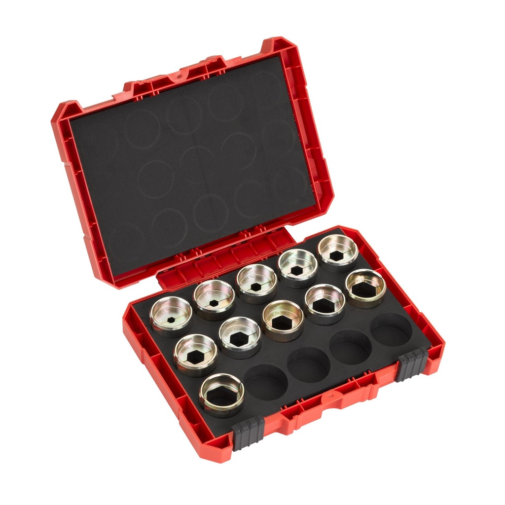 Coffret de matrices DIN13 Cu (11pcs) M18 HCCT109/42