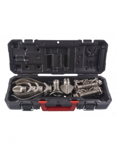 Set de tête pour machine sectionnelle - Adapté: With all Milwaukee 22 mm spirals