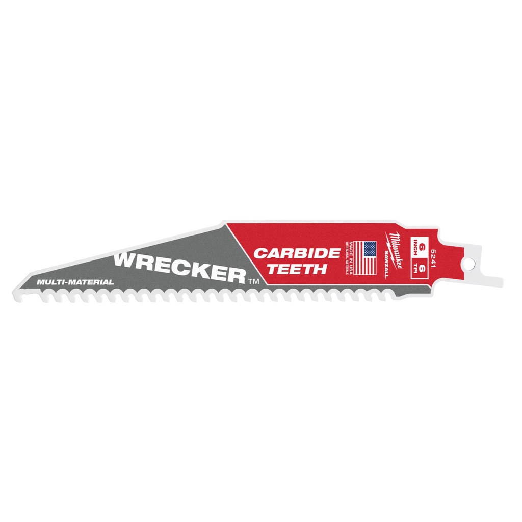TCT Wrecker 150 - Lames pour scies sabre Sawzall Multi Material - 1pc