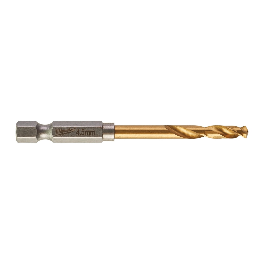 Foret à métaux SWave HSS-G Ti. 4.5mm -10pcs